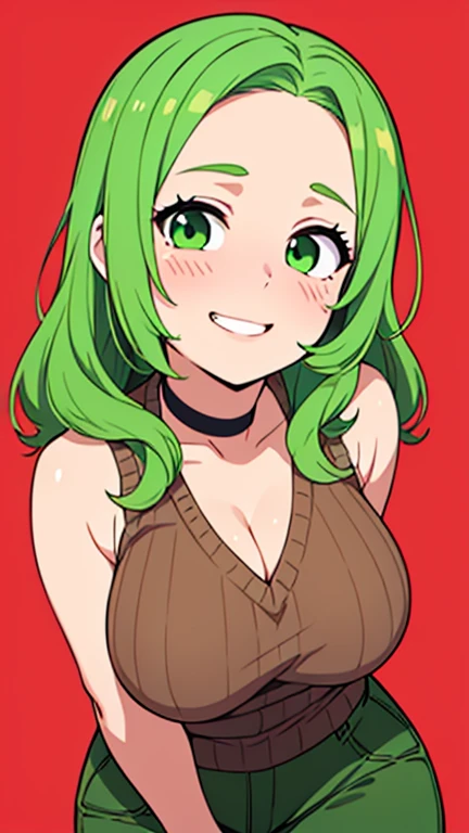 Medium breasts size