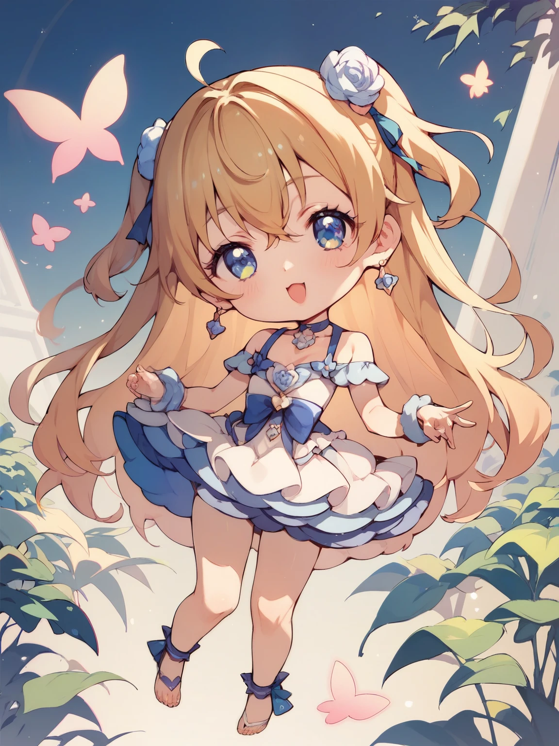 score_9, score_8_ up, score_7_ up, score_6_ up, score_5_ up, anime,nsfw,uncensored,( chibi:1.4),very young in a beautiful dress with very big ,Petite,skinny, thin hands and feet,
Pretty Cure style,