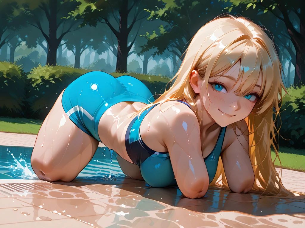 (masterpiece), (best quality), 1girl, (perfect face:1.2), (beautiful face:1.2), platinum blonde hair, Long hair, wavy at the ends.happy, light smile, looking at viewer, pose,
Best Picture, Masterpiece, 4K, High Quality, One AdulA woman is on all fours in a grassy meadow.
Best Picture, Masterpiece, 4K, High Definition, Ultra High Definition, Top Definition, One Cool Adult Seductive Woman. One ugly goblin.
. The woman has blonde hair. Her hair is straight, long, with flowing bangs. Slit, upturned eyes, blue eyes.
Model-like beauty, perfectly proportioned. (Tall, 8 head) Tank top, hot pants. High heels. Correct human body, accurate, depiction of arms and, hands, accurate depiction of legs, ) attractive body, ) sharp image quality.
(A woman in heat is lying on the grass in the forest with her legs spread wide open in an M-shape and goblins are watching her. (Her tank top is soaked with sweat, and her beautiful breasts wing through. (Her tank top is soaked with sweat, exposing her beautiful breasts and ereles.)) The whas a n her cheeks and a provocative smile on her face.