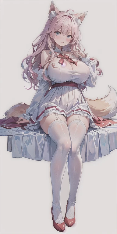 score_9, score_8_up, score_7_up, score_6_up, score_5_up, score_4_up, (solo), female anthro bunny,turtleneck dress, lusty, fluffy body, long blond hair, turquoise eyes, (thick thighs:1.5) garter belt tights,lying down, on back, pov from front and above, violet background, simple background