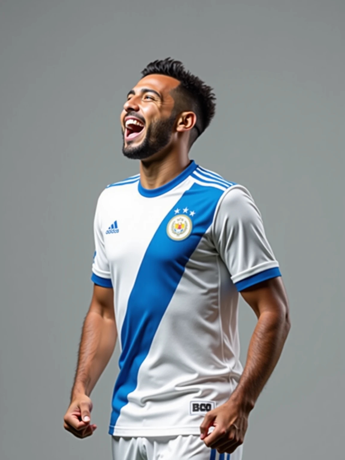 photo of rod person, man, <lora:RodrigoSan-000001:1> soccer jersey, detailed face, RAW photo, perfect shot, masterpiece, natural lighting
