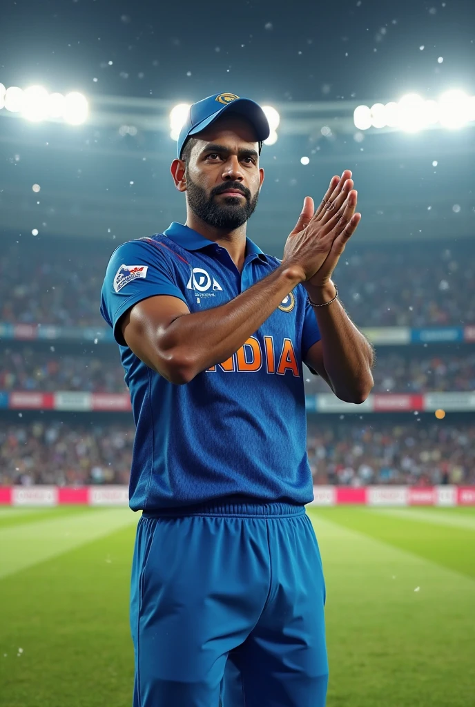 Rohit Sharma holding T20 world cup