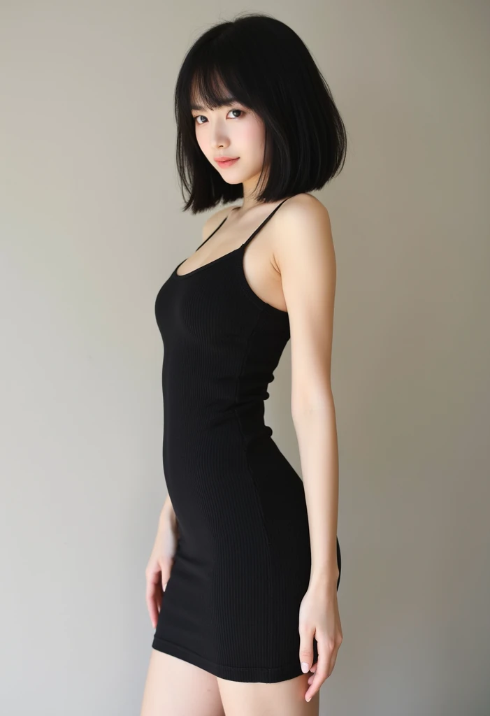 8K, Ultra-high resolution, Highest quality, masterpiece, 三分割法によるphotograph,Surreal, photograph, 1 Girl, (40 years old:1.3), pretty girl, Cute face, Beautiful eyes in every detail, 細かくdetailedに,masterpiece,, One Girl:1.2, Japan Female Announcer,whole body,Admired young wife,nice shot,Pencil Skirt、Knee socks, Attractive thighs, Sensual,A carefree smile,Heal the heart,Black Hair,Short Bob,Looking at the audience、beauty,Long neck、Laugh a little、Please close your mouth and laugh、(((Ideal body type))),A cup small breasts :2,、Portraiture:2、Perfect Anatomy、鮮明なdetailed、detailed、Surreal、Light and shadow,Strong light 