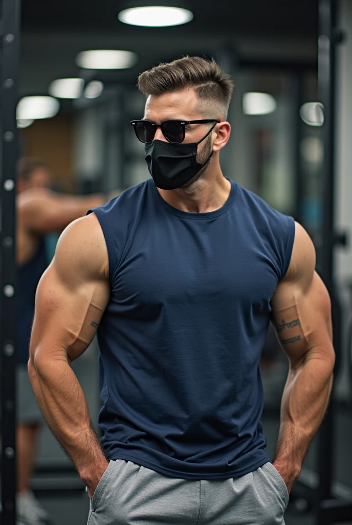 (8K, RAW photo, Highest quality),Realistic,2 handsome men,frontage,Intricate details,Extremely detailed eyes and eyelashes,Muscular male,Manly,Night sky,Soft lighting,Cinematic lighting,Portrait,Close-up,Lovingly,Exposing the pectoral muscles,Photo of black and blue eyes white gay male model, Blue eyes, Stand in front of a gray background, Sports panties, 22 years old, Lean, beefy, Short hair, Digital SLR, hyper qualit, Fujifilm XT3, Crystal clear, 8K UHD, High detail, Ultra photo realsisim, haar, Pubic hair, ((Realistic skin), ((pores)), ((highdetailskin)), volumettic light, groin, far,sexy underwear,top-down view, complex 3D visualization, high detail, 1 handsome young man (nsfw) looking at the viewer (Pureerosface_V 1:0.6), 18 years old, pure, genuine human skin , (bare chest), muscles, vivid details, hyperrealistic, beautiful background (Medieval: 1,2), octane rendering, 8k, best quality, masterpiece, extremely detailed, computer graphics, unity, wallpapers (realistic, photorealistic: 1.37), stunning, fine details, masterpiece, best quality, official art, extremely detailed CG unity 8k wallpapers,
