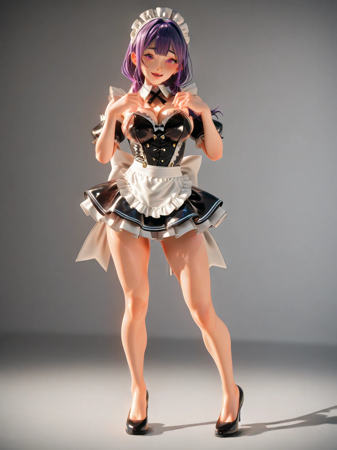 arafed image of a woman ((Ariana Grande)) in (fishnet stockings, Torn Tights) and bunny ears, bunny girl, ultrarealistic sweet bunny girl, pop up parade figure, seductive anime girl, playboy bunny, anime figure, anime figurine, with long floppy rabbit ears, seductive. highly detailed, aoshima chiho, ( highly detailed figure ), pvc figurine, with bunny ears (Back view)