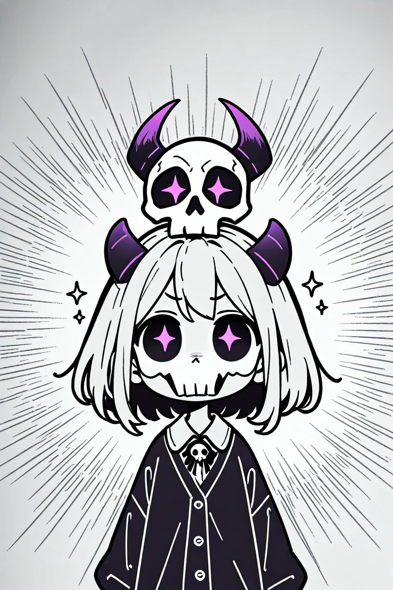 logomkrdsxl, logo of both teams, cute girl with sunflower hair ornament vs. cute zombie man,