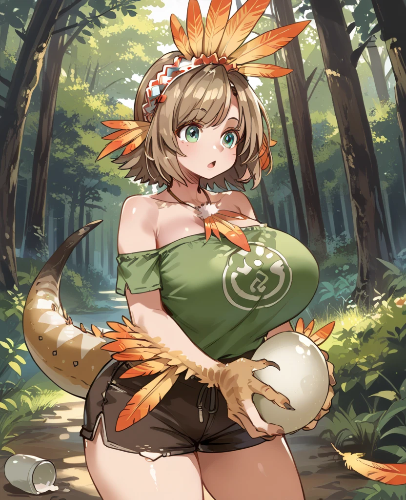 (best quality,4k,8k,highres,masterpiece:1.2),ultra-detailed,(realistic,photorealistic,photo-realistic:1.37),full body portrait of beautiful alien (light green skin, small cute antenna) native tribal woman in muddy primitive farm:1.2,(herding affectionate sheep sized bioluminescent tentacle monsters)(primitive straw broad rim hat, colorful tribal belt, unclad, some tribal tattooing and body paint, confidence, big natural breast), (vivid colors, outdoors, green pastures). (head to toe, show all of her0