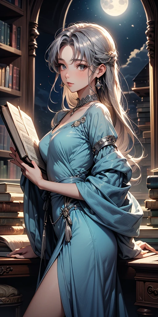 (best quality,4k,8k,highres,masterpiece:1.2), ultra-detailed, (realistic,photorealistic,photo-realistic:1.37), long blue haired handsome wizard, nude nerd blue haired woman, big boobs, big hips, all fours, passionate embrace, magical atmosphere, enchanted forest, glowing spellbook, sparkling wand, mesmerizing spells, swirling blue energy, ethereal light, mystical aura, ancient runes, magical mist, surreal backdrop, intensifying passion, deep connection, vibrant colors, soft illumination, fantasy setting, enchanting scene, whimsical ambiance, supernatural romance, captivating love, dreamlike composition, intricate details, surrealistic vibes, otherworldly encounter, captivating expressions, playful interaction, genuine affection, magical bond, intense chemistry, alluring gaze.