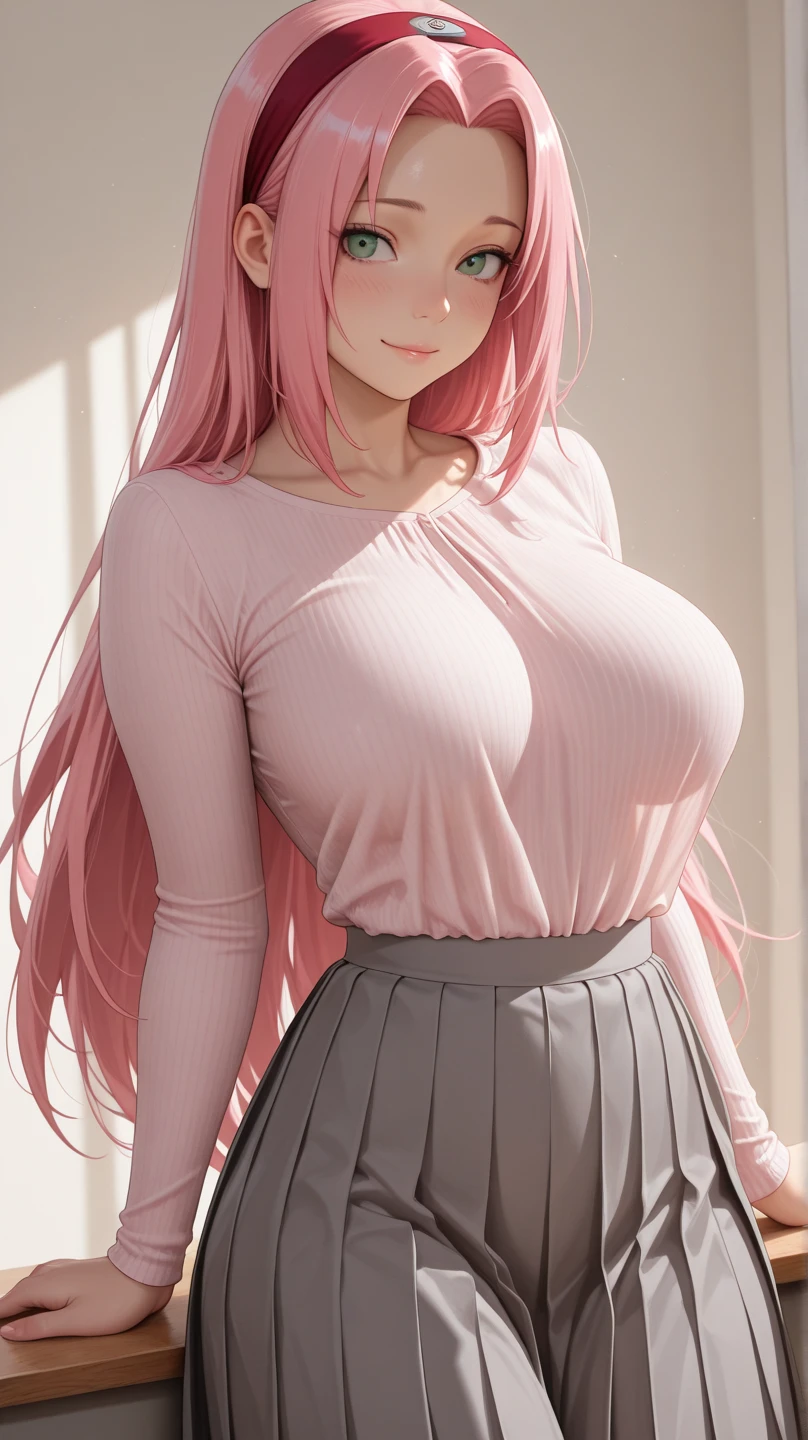 Beauty,Big ,short skirt,underwear,Japanese,long hair,high school student,pink hair,thin waist,Tight tops