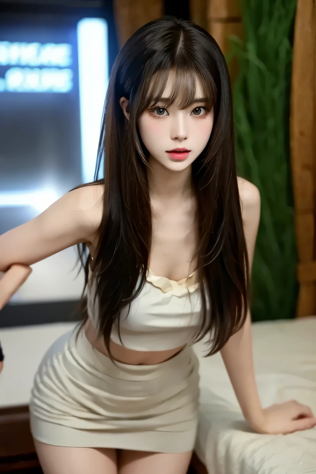 2 Girls、(Ranko Honjo,and, Alice's Country), (Digital art like a movie: 1.3), high quality, Tabletop, 最high quality, Super Detail, figure, [4K Digital Art]、 Indiasug nr, (Sharp focus: 1.5), (Moody lighting:1.2), Depth of written boundary, Bokeh, 4K 、High resolution, Ultra-detailed, Highly detailed CG Unity 8k wallpaper, Realistic, Photorealistic, RAW Photos, 美しくDetailed face, Pale skin, Realistic glowing skin, Detailed cloth texture, Detailed hair texture, Perfect body, Beautiful Face, Acura, Anatomically correct, 非常にDetailed face, Eye and skin texture, Natural neck length, (Beautiful Eyes), (Beautiful Hands), (Glowing Skin:1.2), Thin legs, Thin legs, Someone knowledgeable、Detailed face、Detailed Background、 High neck swimsuit、


Dramatic compensate、compensate、Pinky Pink Lipstick、eye make up、mascara、eyeliner、eye shadow、light purple color contact hotel bedroom