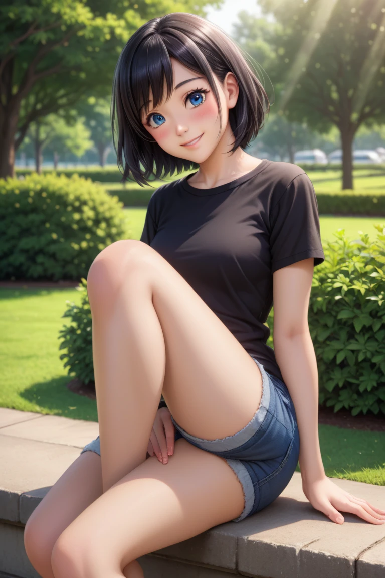 Masterpiece,Solo,1girl,Uzumaki Himawari,(Boruto),Big Breasts,Pussy,Perfect Body,Sexy Body Hot,High Quality,High Resolution,Photograph 16K,Blue Eyes,Black Hair,Ultra Detailed,Beautiful,Beautiful Woman,Nude,Classroom Background