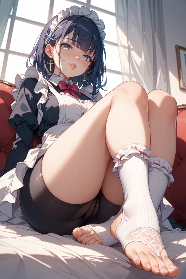 ultra detailed, hyper detailed, best quality, highres, 4K , master piece, 1 female, 10-year-old, NishinoFlower, upskirt, no panties
