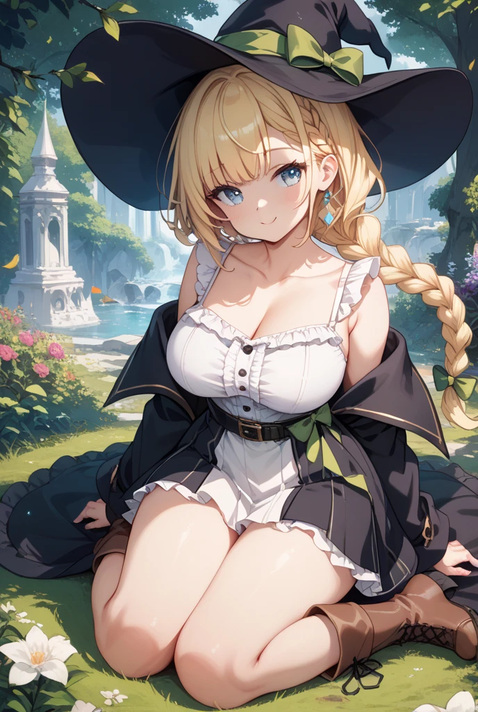 (dynamic angle:1.3, front view:1.1, breast focus:1.3, from above:1.1), (((Masterpiece))),(((Super Detail))),(((in 8K))),(((best composition))),(((Rim lighting,Fireglow effect,deep shadow))),solo),Beautiful fingers,Detailed finger features,(Detailed hair features:1.7),(Dynamic and sexy bending pose:1.3),detailed facial features,detailed clothes features, (perky chest:1.1), (pointed chest:1.3), delicate beautiful face, Bright blue eyes, cute eyes, sparkling eyes, Big eyes, beautiful detailed eyes,(masterpiece), (best quality), detailed, 1 girl, soro, twintails, long wavy hair twintails.hairs between eyes,dark green eyes ,dark green hair, (magical girl:1.2), bow, dress, (pink:0.6), over legwear, boots, too many frills, too many bow, standing,striped panties.magical stick, mechanical stick, magic cercle, flying,