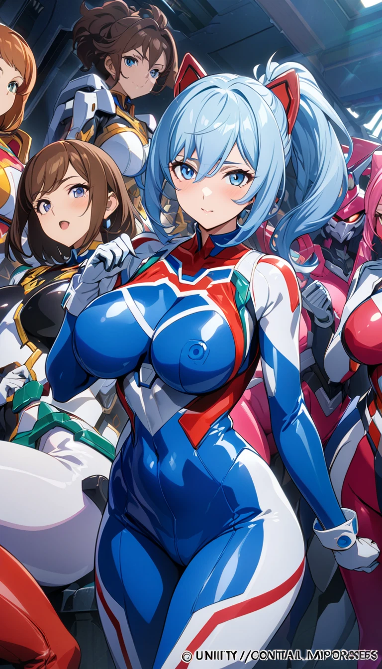 (masterpiece:1.2,Highest quality,Highest quality,High resolution,Very detailed),8k,1 female,Mature female heroine,40 years old,Woman transforming into Ultraman, (Dynamic Makeover:1.2),(Dynamic hair movement:1.2),(short hair),(Shiny Ultraman uniform),(Glowing Skin,Big eyes,Droopy eyes,Long eyelashes,Beautiful thighs,Beautiful Hair,Beautiful Face,Beautiful Eyes,Beautiful body,Beautiful breasts,Beautiful feet,Beautiful fingers),break((Ultraman)),((Ultraman_rise:1.5)),((hand)),(Raise your right fist straight up),(右handはパンチ),(Extend your right arm straight),((Detailed drawing of a fist),(Severe),(The background is a glowing prism flash),((Wrapped in dazzling light)),((Beautiful trading cards,Holographic Card))