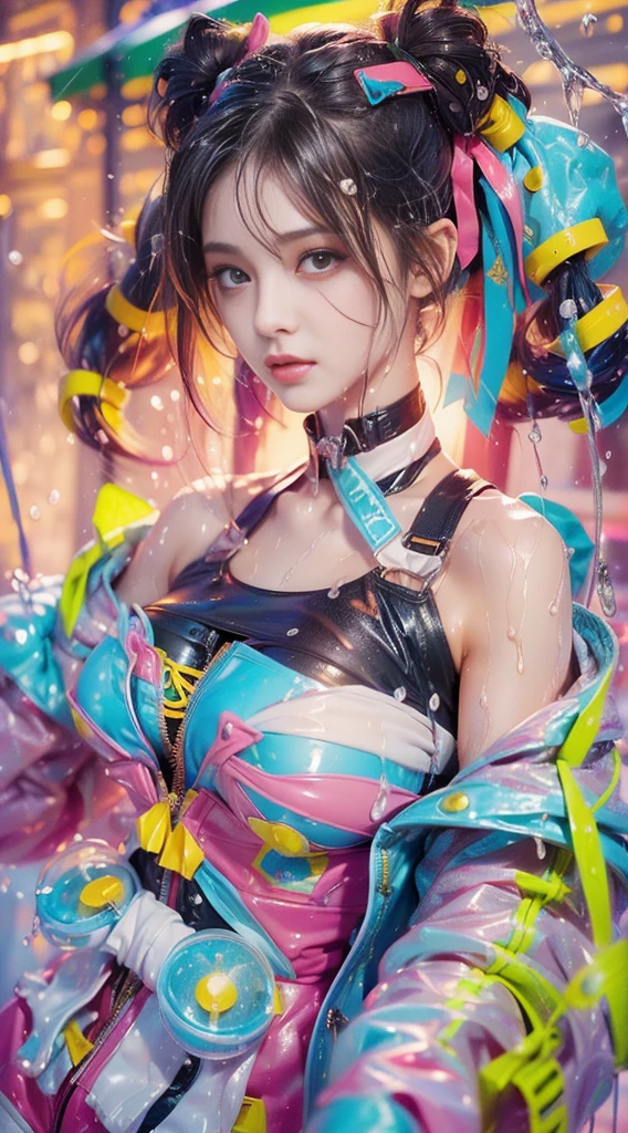 1,(((bishoujo,Off-shoulder,Shoulder straps slipping off,cleavage cutout,Shocked,Asymmetry,irregular,open cloths,Shy,(bitch_virgin:1.5),Exposed breasts,Pure and sexly,(Super skinny:1.5),(See-through clothing:1.8),sexly的表情,Conical chest,Broken clothes,torn))),glamor,dynamic pose,Shuriken,curvy ,High target_solve, clearly_image, Detailed background,best quality, number, Very detailed, Finely, high resolution, 8k画质, Perfect dynamic composition, long hair, Charming pose,(sexly:1.0),Shy,masterpiece, best quality, high resolution, 8k, HDR, raytracing, detailed shadows, beautiful girl, (hyperdetailed:1.15),maebari/pasties,1