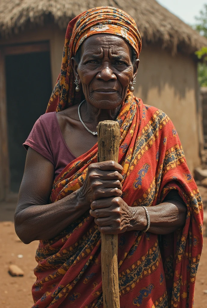Kathure replied, "My lord, there is no one else in my family. I cut this wood and sell it and feed us with that money. It is the only way we can survive."