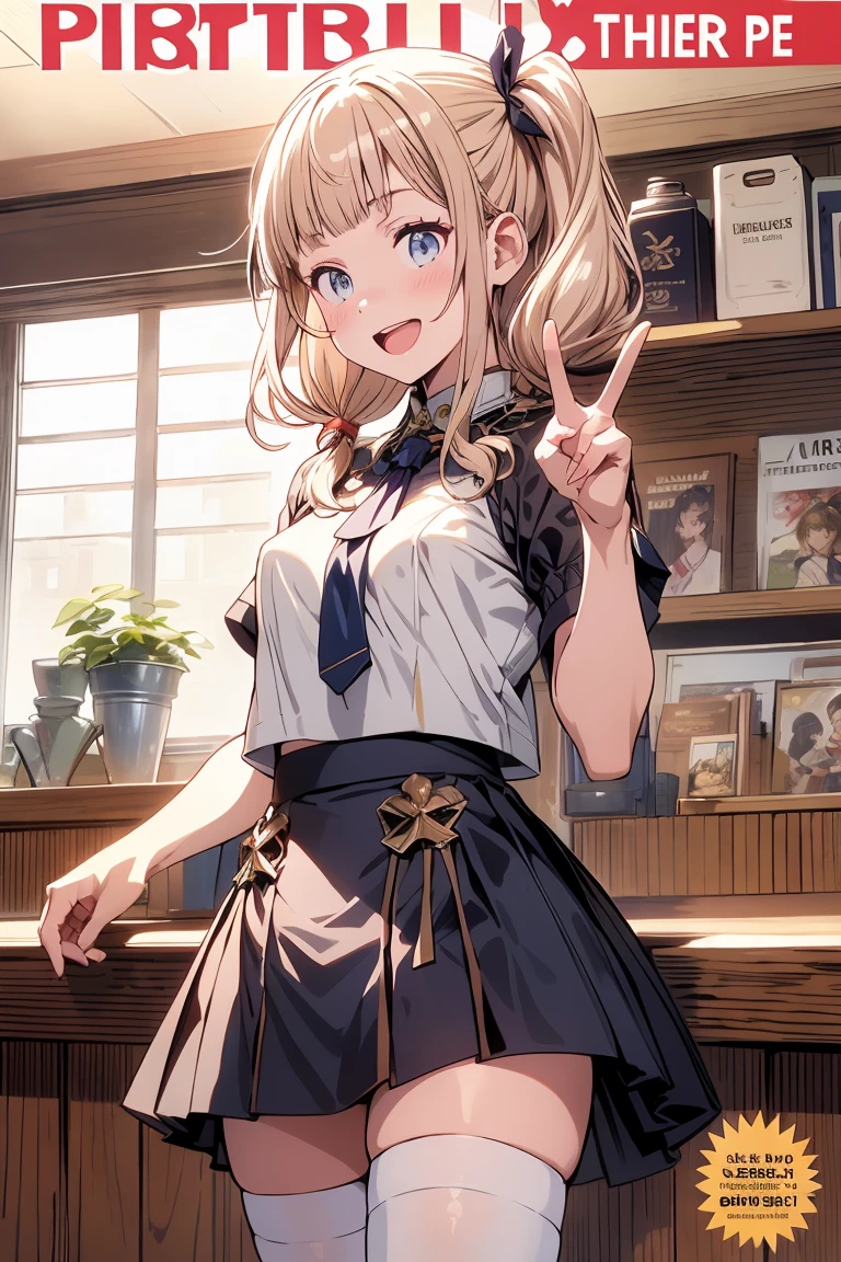 touch your skirt with both hands、Lift the skirt with both hands、Tuck up the corners of your skirt、((Pubic hair shows through))、(​masterpiece：2.0)、(top-quality：2.0)、(hight resolution：2.0)、8K、(((JK school uniform)))、a miniskirt、pleatedskirt、shortsleeves、Navel、summer clothing、‎Classroom、Sunlight shines through the window、with a flushed face、a smile、crouching down、(pink color panties：2.0)、(I can see panties：2.0)、(((Midday Shiina)))、flaxen hair、white  shirt、very short skirt、((Black knee socks))、(((lift the corners of the skirt with both hands)))、Flip the skirt、Sitting at a desk、(Angle from below)、(((huge-breasted)))、(((G Cup)))、(pointed nipples：1.8)、no-bra、(Panty Exposure：2.0)、(Spread your legs apart：1.5)、(Spread your crotch：1.5)、opening legs、(My panties are tight in my pussy.：1.8)、(Panties are tucked into the female genitals：1.8)