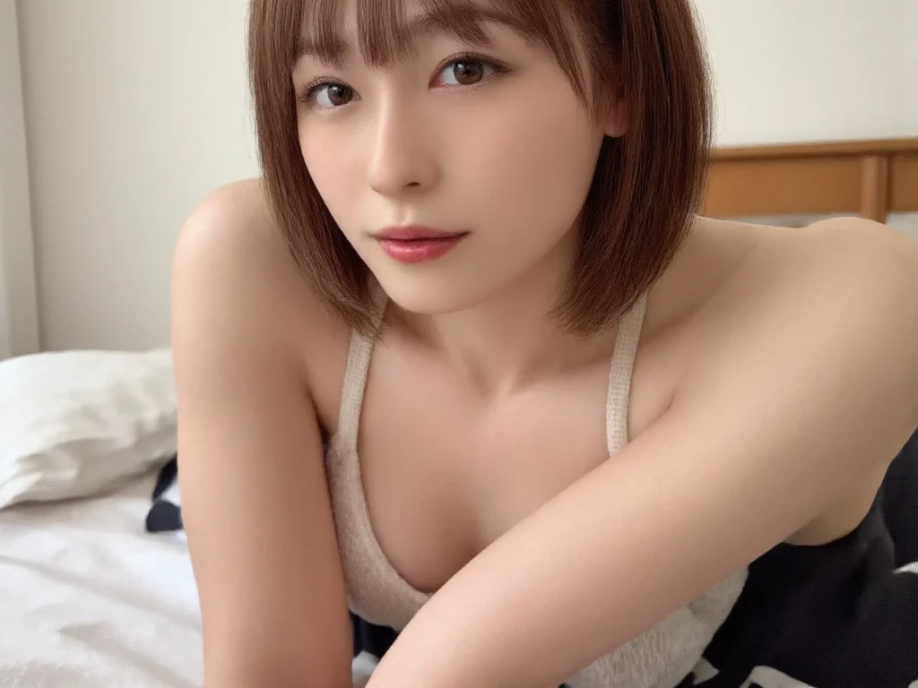 (Highest quality,16K,Highest Resolution,Tabletop:1.2), View your viewers, Perfect Style, Angle looking up from below, The most beautiful in Japan, Very detailed,(Realistic,Realistic:1.37), flexible legs, 23-year-old woman, Random hairstyle, Light background, Flexibility is key, 