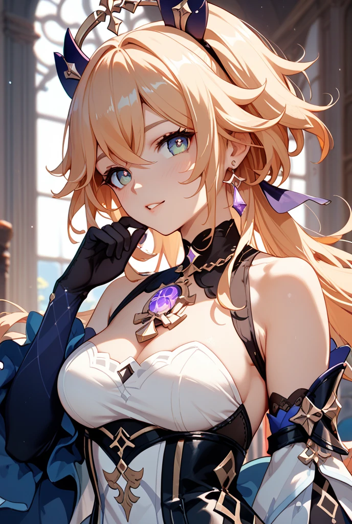 masterpiece, best quality, random hairstyle, small breasts, medium breasts, large breasts, fantasy outfit, 
