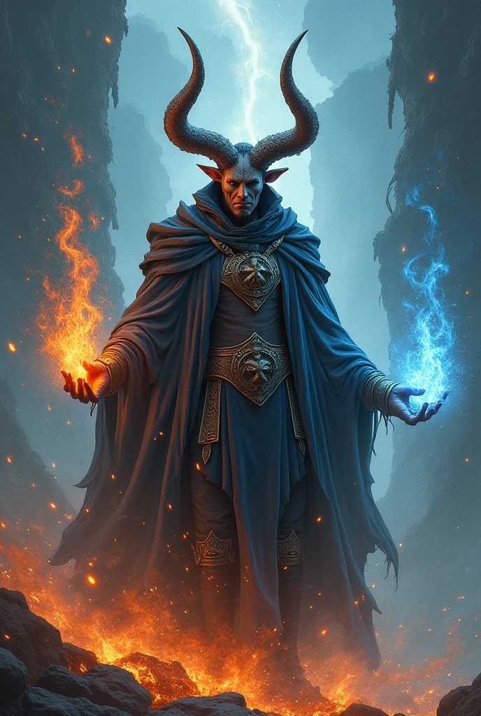 Dark fantasy,book illustration,drawing,1970s,style  of frank frazetta,picture of a horned man, dnd cover art, dnd fantsay art, dnd card art, a druid, playing dnd, inspired by Don Maitz, dnd fantasy magic, play in dnd, druid, d & d lich, discord pfp, collectible card art, d & d character reveal, roll 2 0