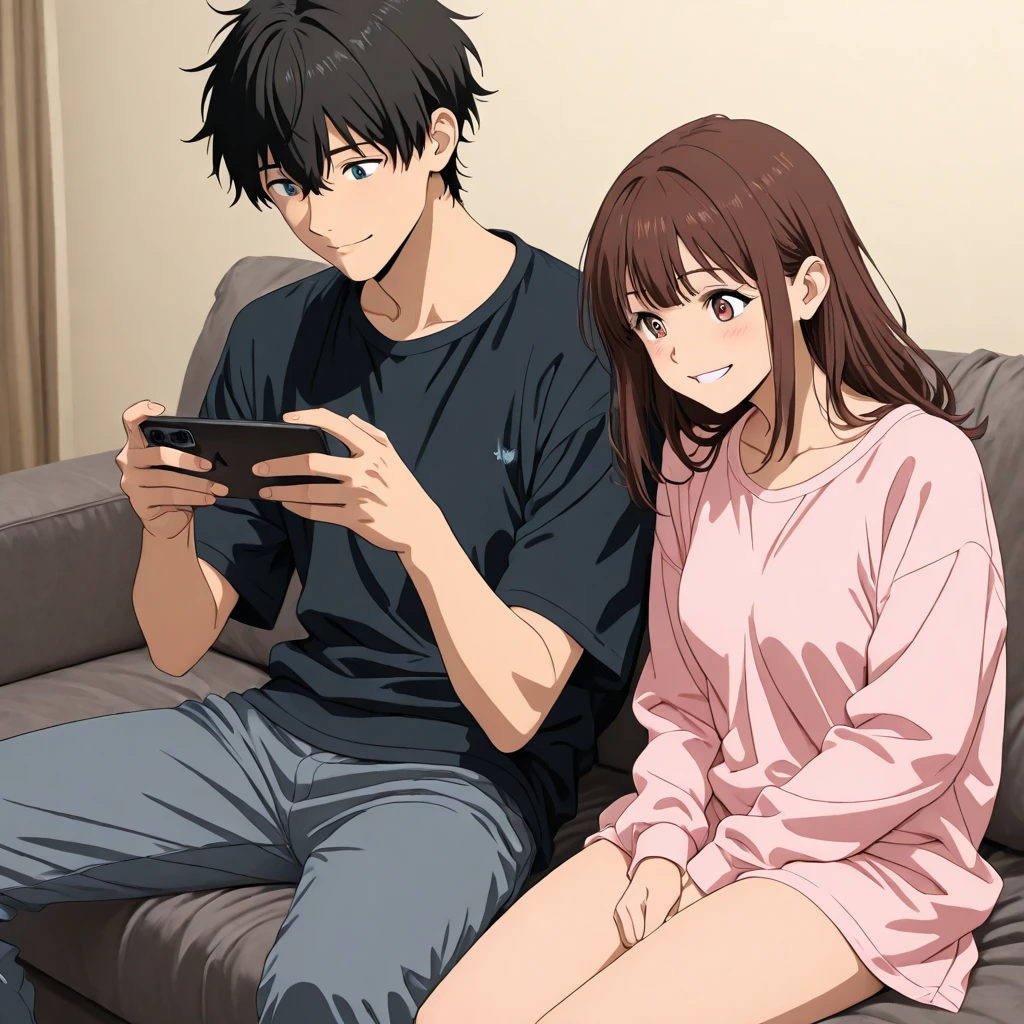 Anime scene of a family watching TV in the living room, ( ( Makoto Shinkai ) ), makoto shinkai movie, Makoto Shinkai!, Makoto Shinkai!!, Makoto Shinkai. —h 2160, incredible anime movie scene, Shinkai sincerely, in the style of makoto shinkai, Makoto Shinkai's style