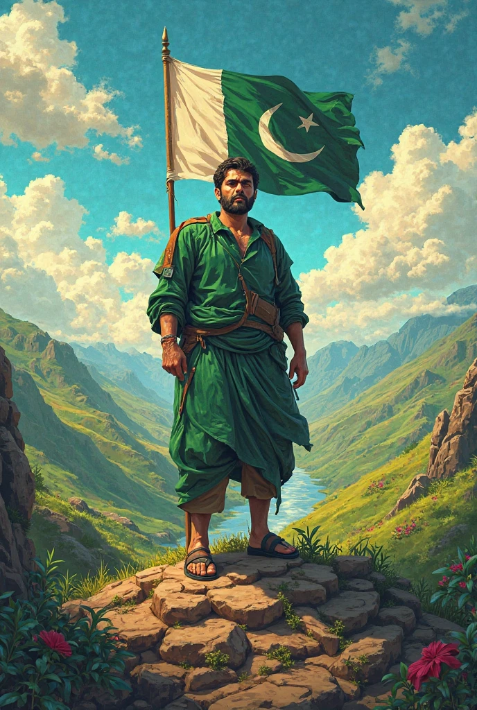 I want poster for Pakistan independence day 