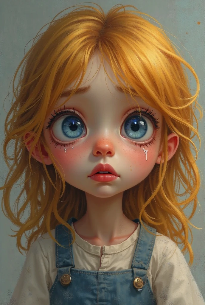 (best quality) Create an image of a blonde white child looking at screen --auto --s2