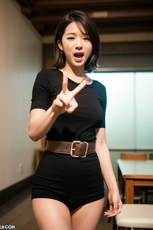 highest quality、details eyes、beautiful eyes、perfect eyes、Detailed hair、beautiful hair、perfect hair、8K、head of details、beautiful head、Perfect head、NSFW ,  , (cute little , 20 year old , Japanese , college girl、pinup girl , 1 girl in , with a height of 154cｍ、Short Body , ) , ( ,  )  , (Heavy breathing、Provocative facial expressions、Looking at the camera、blushing , Full Mouth、Grin Mouth , black eyes , )  ,  (  , Pussy is visible、Her calves are exposed、her breasts and nipples are exposed)(full body、whole body capture , medium-full shot , )(Office  , beautiful detailed glow) , 