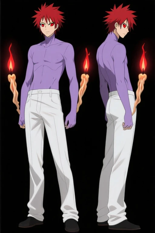 draw a pornagraphic image of shinji from evangelion , make him nude