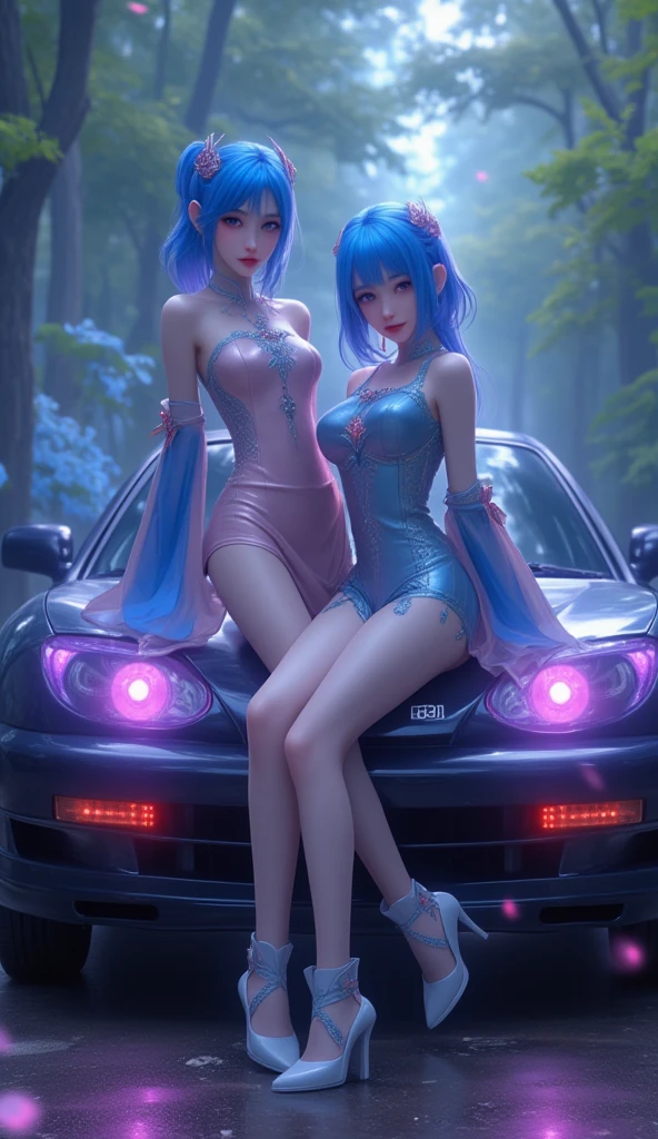 St. Louis Luxury Wheel:1.2, 1 very beautiful girl with bountiful assets, (wearing sensual almost see-through party dress with many jewelries), wearing stilletto heels,standing sensually, BREAK, St. Louis Azure Lane Luxury Wheel splashart, face & body focus, sports car, super car bitch, made to impress with details,