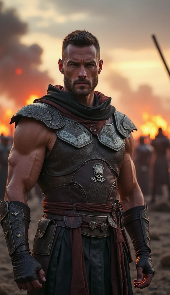 Add a scar to him