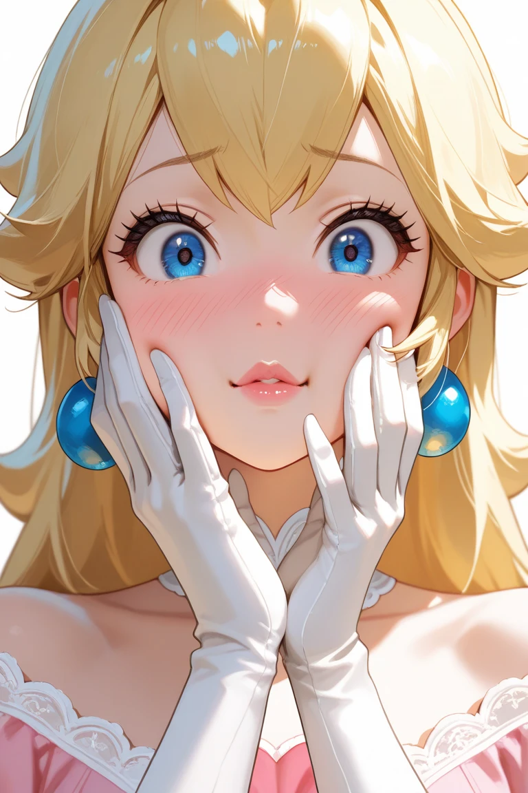 ((Princess Rosalina from super mario bros series))(she has big glowing blue eyes)(bright red lips) (((long blonde straight hairstyle)))((hair cover half left face)))(dark eyeshadows make up)((very huge breasts)) (perfect slim body) ((nude, gold crown)) (crown) ((posing sexy in cosmic castle)) (masterpiece, high definition, volumetric lights and dinamic shadows)((masterpiece))(8k)(perfect face)(ultra details) (perfect hands, eyes, and face) (luma star flying around) (ahegao) (sucking dick) (she has cum on face, cum on tongue, cum on mouth) (tongue out) (saliva) (drooling) (blowjob)