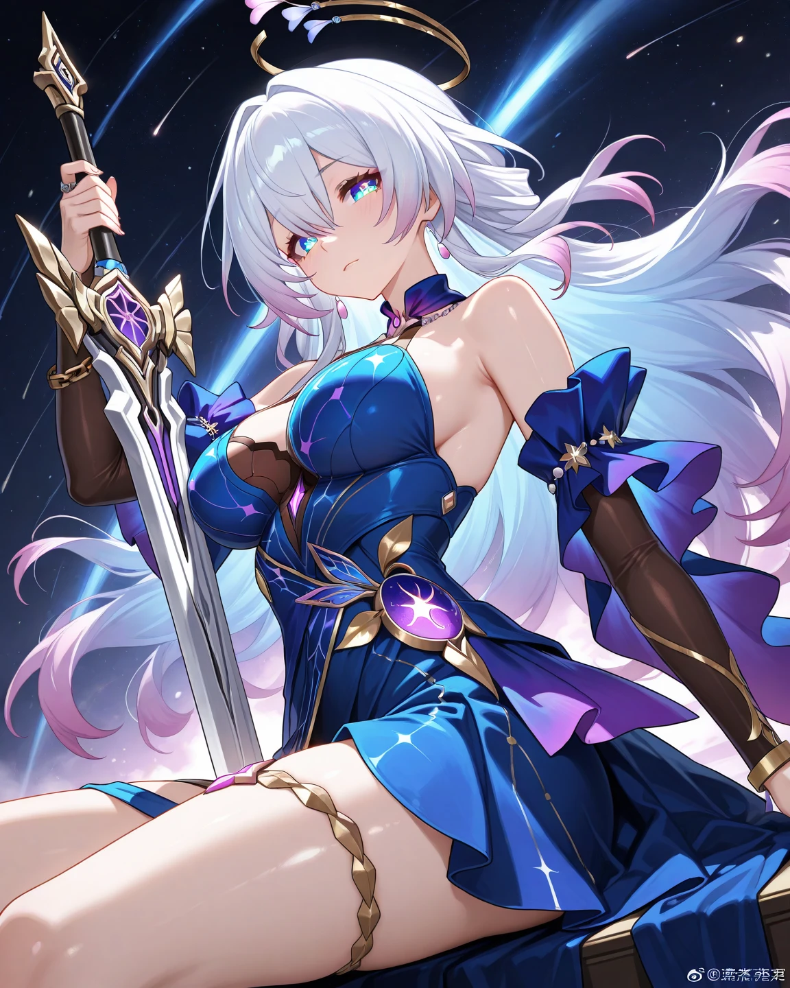 (((highest quality、first-clasasterpiece、Normal body、8k、Detailed face、Ultra-precision、Normal hand、Normal finger、5Finger、)))Brightly colored hair、Silver-turquoise hair、Short Hair、Shortcuts、Sleeping habit head、Unshaven Head、Small breasts、Beautiful body、Brave、Brave Princess Knight、A sad expression、A look of amusement、Moist eyes、Legendary Sword、Sword of Light、Dragon Sword、Sword and magic circle、Magic Sword、The Great Magic of Light、huge magic circle、Shiny Tiara、Silver Breastplate、knight armor、Dress Armor、metalic armor、Armor Skirt、Silver Leotard、Navel-baring leotard、Green belt、Silver Half Cloak、Evil Eye、Blue and scarlet odd eyes、Magic circle pattern on eyes、Demon King's Castle、Evil Cave、Swinging a Sword、Sweep with a sword、In combat、Heart mark on uterus、Heart pattern on abdomen、Heart tattoo on belly、Heart mark on navel、The Cursed Princess Knight、The Curse of Passion、Princess Knight Under a Spell、Princess Knight Trapped in a Spell、Chains in both handysterious World、Pink in the Brain、Walking Obscenity、Lewd temperament、Masochistic temperament、Always in heat、defeat wish、training desire、Obscene delusions、Trembling and trembling、I'm trembling