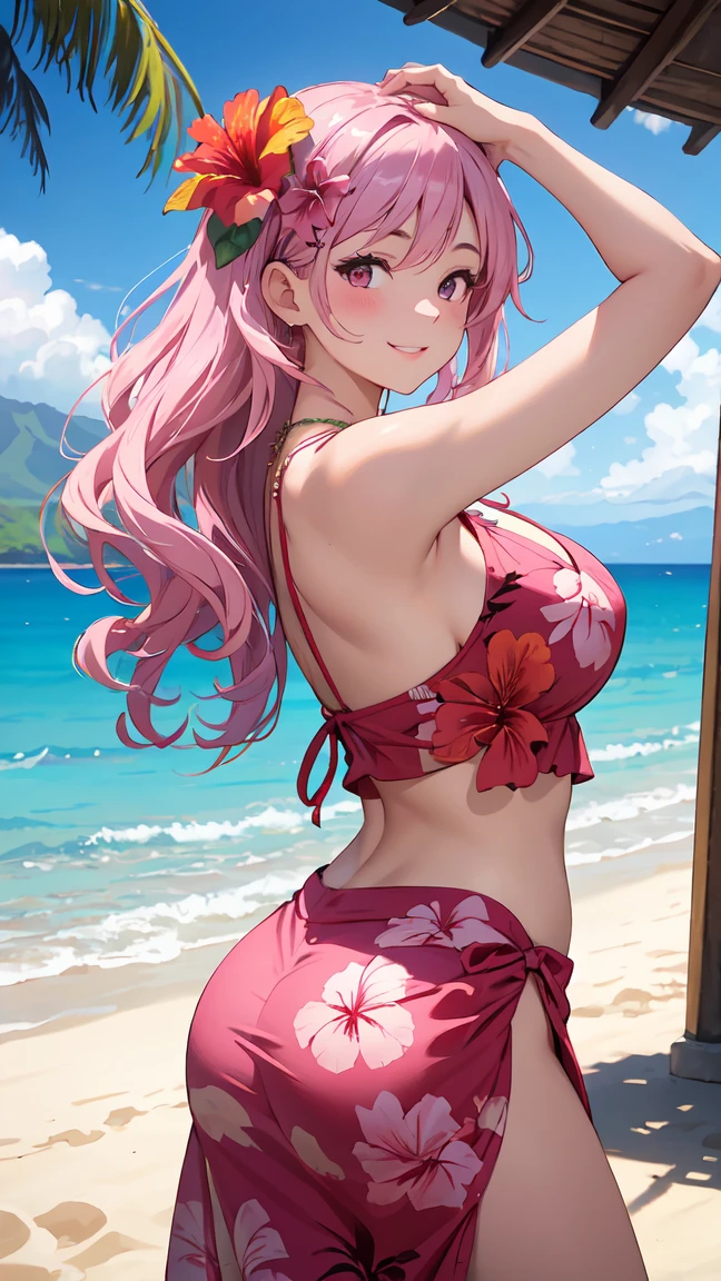 (best quality:1.3), Yuno Gasai , ((lingerie)), (pink hair), busty, cleaveage, seductiv, sexly, body curvy, big-ass, big boobies,