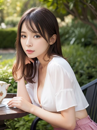 White dress、((highest quality、high resolution、masterpiece:1.3))、Beautiful Japanese Women、25 year old Japanese woman、Photos like the real thing、RAW Photos