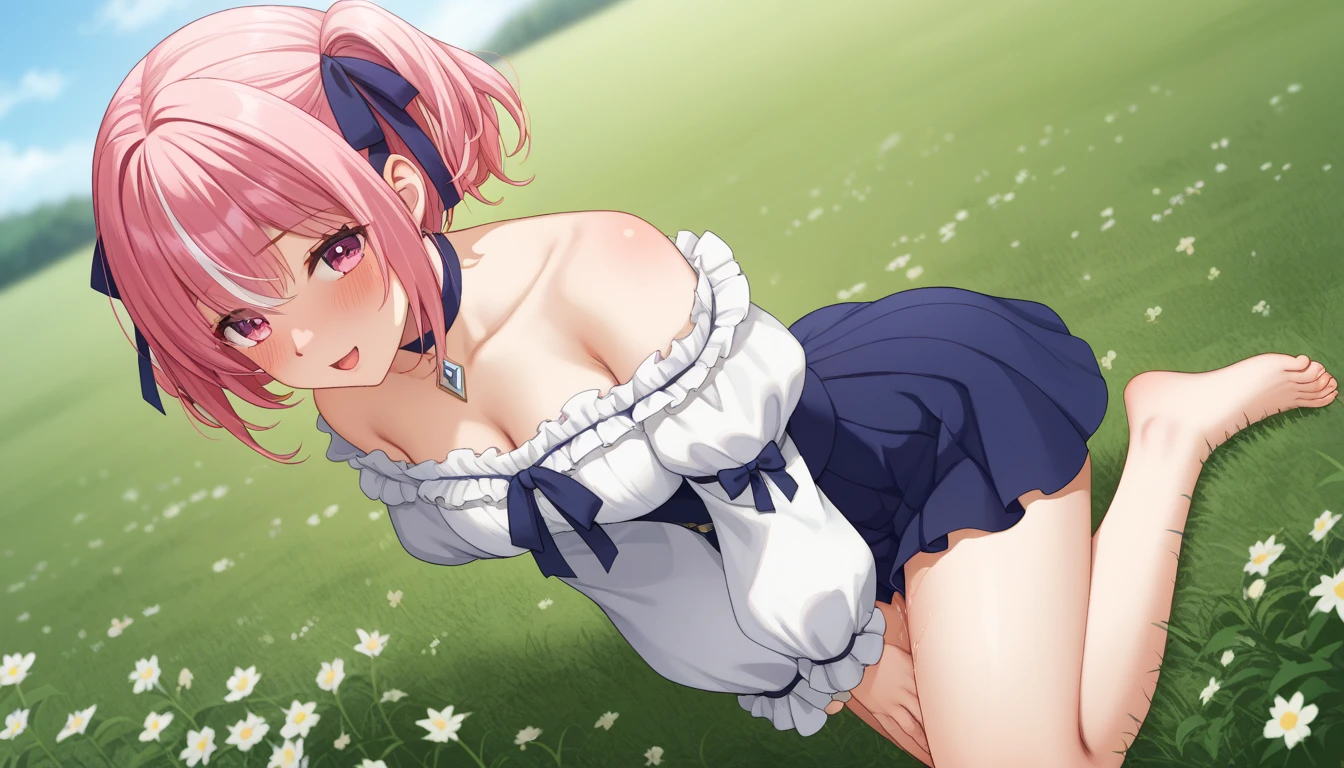 (nsfw:1.5),(2.5D),(semi real).(Delicate anime),((Highest quality)),(1 person),(16K),(Super Resolution),(Otome),( childbody:1.5)(Beautiful white and shining skin),January,Dear beautiful flower fairy, Peach Eye, Gray Hair, Clear Dress, (front body:1.5),(Skirts blown by the wind:1.5),Flickering with the starlight,Beautiful blue sky and white clouds、Beautiful girl、smile、Beautiful garden background、Gentle and transparent,Anatomically correct, Delicate pattern,Pink rose space, Soft Light, ( Bokeh),(From before:1.2),masterpiece, Very detailed, Epic elements, Highest quality, Beautiful and romantic fantasy digital art.,Amazing fairy tale fantasy digital art,Legendary Fantasy,UHD resolution,Detail view,It is really a lot.,Movie Light,Award-winning photo,Various colors,Realistic Textures, Very realistic,incredible light,(Very cute pussy:1.3),(cowgirlpositionSEX:1.3),((Wide openLegs:1.3)),(Completely hairless pussy:1.3),(Small breasts:1.5),(creampie vagina:1.5),(LegsUP:1.3),(Sit with your legs wide open and your vagina exposed:1.3),(Vagina Appreciation Model:1.3),(Holy water spurting out like a fountain:1.3),(Peeing:1.3),(hentai 2 hole insertion:1.5),( DoublePenSquat :1.3),(very beautiful butt),(3P),(Wet pussy:1.3),( zhubao ),(Juicy Pussy:1.2),(Peeing:1.3),(SEXdanjon:1.5),(torture:1.3),(A girl being tied up:1.3),( Both hands are behind your back.:1.5),(DOUBLEarms is completely tied up with chains:1.3),( naked ribbon:1.3 ),(Horny girl:1.2),(From below:1.3),(whole body:1.3),(Sit down and show off your vagina:1.2),(UPLegs:1.3),(Wide open Legs:1.3),(Vivid Pussy Inside:1.2),(NSFW images available for viewing:1.5), ( Double Penetration ),(hentai mazoshisuplay:1.3),(open Pussy:1.2),(Garter Straps:1.3),(garter belt:1.3),(Boobs fully exposed:1.3),(Spread your legs wide to show your vagina:1.3),(Knee socks:1.2),(Dildo in the ass:1.3),(Paid dating and prostitution:1.3),(Clothed sex:1.3),(Drooling:1.2),(Thin suspenders:1.3),(Thigh straps:1.3),(twintails hair:1.5),(Dynamic pose),(淡いpinkのSmall breasts輪:1.3),(Baby Face:1.2),(Petite:1.3),( Short hair twintails hair:1.5),({ naked ribbon :1.5}),(Ribbon:1.2),(淫乱なOtome:1.3),(Immature body:1.2),( spread pussy:1.2 )( sidelocks:1.3),(frilled skirt),(3P),(Ahegao:1.2),( purple hair:1.5 ),({ Ayaka :1.5 }),( high twintails hair:1.3 ),(Decoration),(uniform),( dskbSPu )