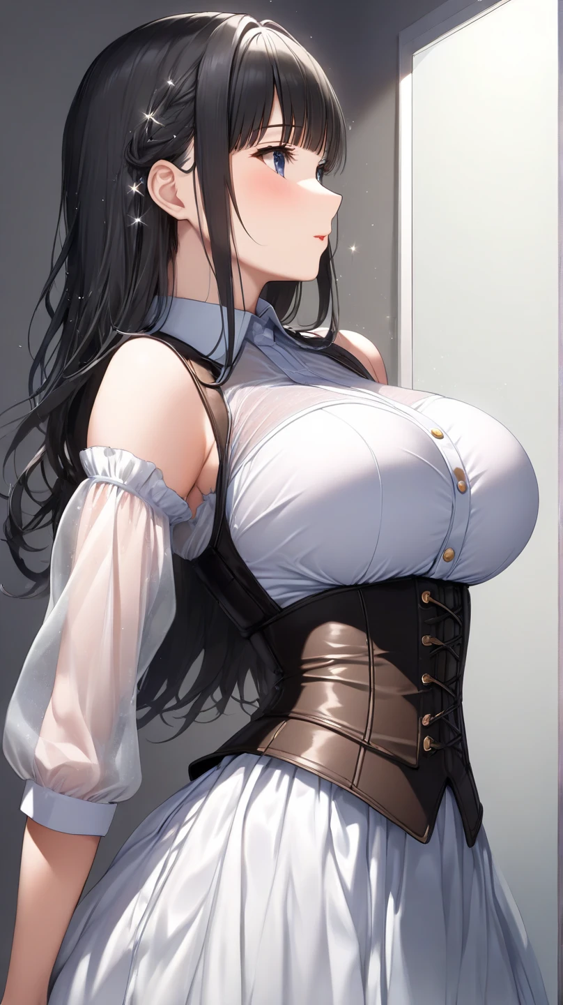 noble、female、Big Breasts、fear、Chattering、ponytail、Unlucky、Unlucky、poor