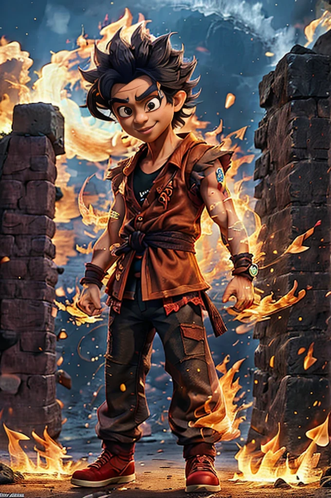 Khubab is a slave ??? , He work in a blacksmith's shop, wearing arabic abaya, covering all his body, in a poor desert village of mecca, crafting swords on fire
