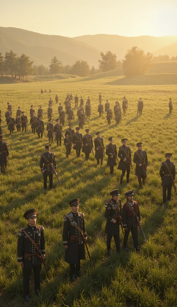 "WWI in France," reminiscent of the evocative war photography style of Robert Capa.