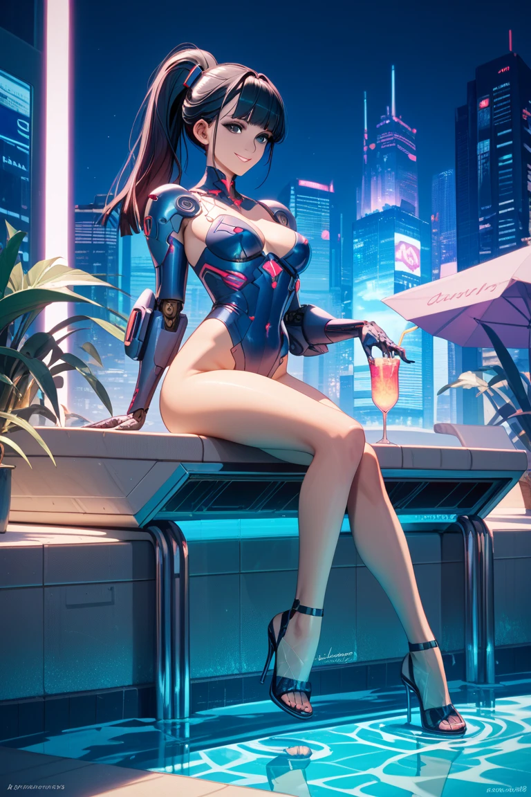 ((Final Fantasy (Yuna), young girl, 16 years old, full body, naked body, dark hair, light skin, scarlet lips, smile; black, expressive playful eyes, long eyelashes)). ((Anime girl with brown hair hair and white short firedress with necklace, beautiful character painting, very short drees style cowboy fireskirt, soft anime computer graphics, realistic anime art, beautiful anime woman, Cyberpunk, futurism, tight jumpsuit, anime girl rendering, very sexy, nsfw, 60% nude, open legs))