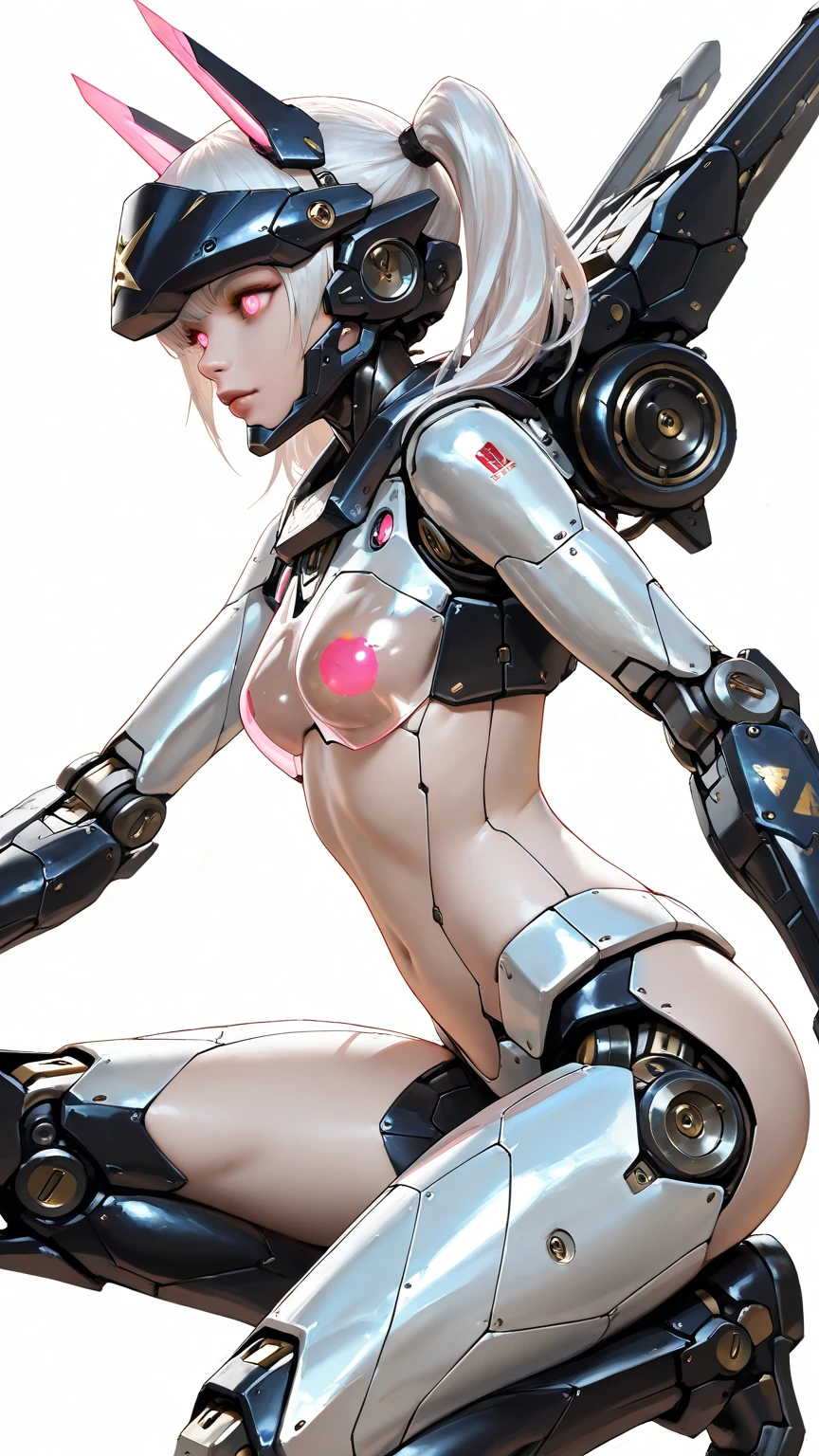 masterpiece, best quality, ultra-detailed, high contrast, realistic,(1woman),beautiful detailed eyes, looking at viewer, slutty pose, small breasts, muscle arms, muscle thighs, sweaty skin, shiny skin, black tattoo, tattoo, chest tattoo, arm tattoo, rib tattoo, breast tattoo, cleavage tattoo, neck tattoo, shoulder tattoo, thigh tattoo, leg tattoo, hip tattoo, huge tattoo. White hair, bob cut Hair, messy hair(Drenched in sweat) astronaut, landing on moon, straps, oxygen tank, oxygen tube, reflection, earth reflection, moon dust, industrial straps, nasa, harness, lunar background, zero gravity, high tech, sci-fi gloves, sci-fi helmet, sci-fi exo suit, hightech goggles, complicated chest plate, shoulder plates, wiring, complex wiring, exposed wiring, wire bundles, cyborg spine, mechanical armor