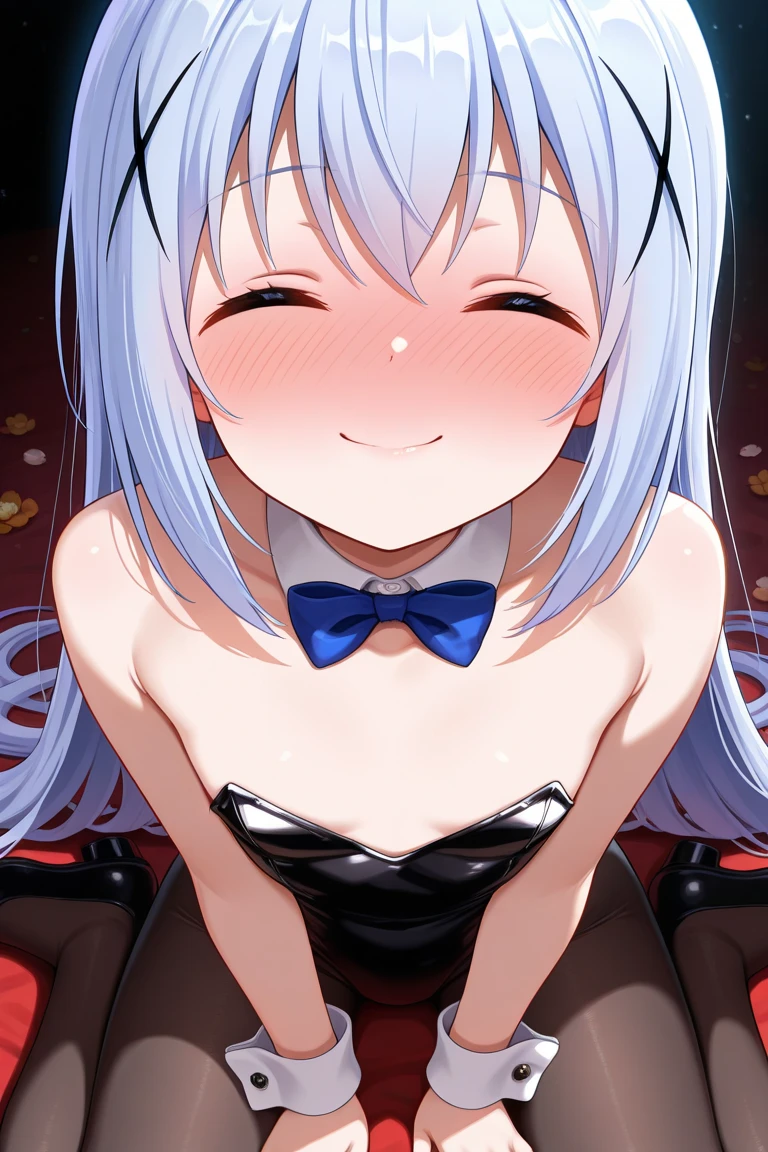 NSFW,masterpiece,Highest quality,High resolution,Very detailed,white\(no game No life\),Small breasts,ponytail,Bunny ears,Playboy Bunny,casino,Dissatisfied face,blush,(Middle-aged men),Big dick,(Blowjob),