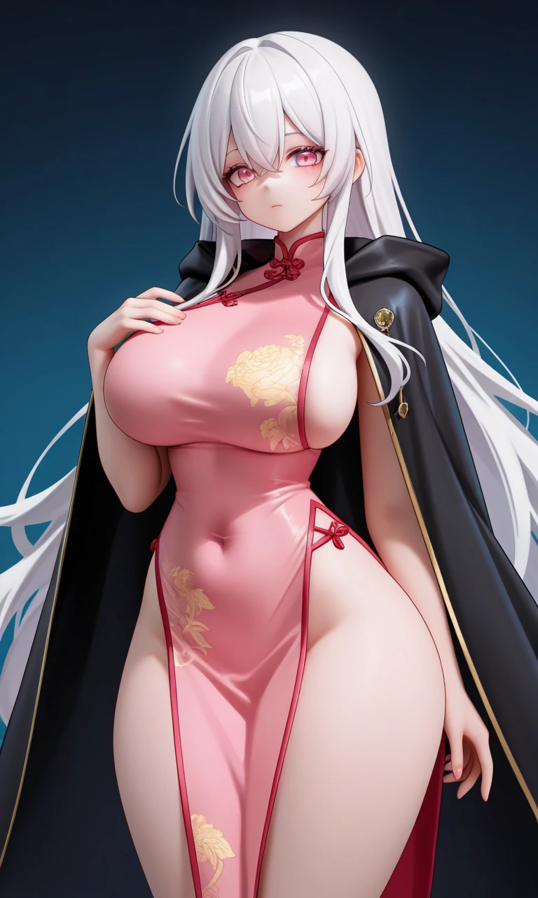 Huge, nude, nipples, pussy, Busty, best quality, (masterpiece:1.2), highly detailed, red eyes, silver hair,
1girl, looking at viewer, light smile, open mouth, fullbody ,indoor, room, close up face,