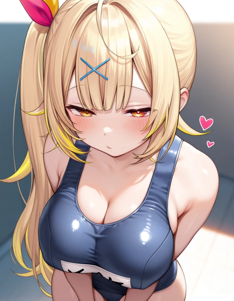 (Very detailed CG Unity 8K wallpaper),(masterpiece), (Highest quality), (Very detailed), (Best illustrations),(Best Shadow), Large Breasts, Two Girls,Two girls,Chest to chest,Chest to chest,Check it out, Couple, Perfect Anatomy, Symmetric, Sukumizu, School Swimsuit, blush,