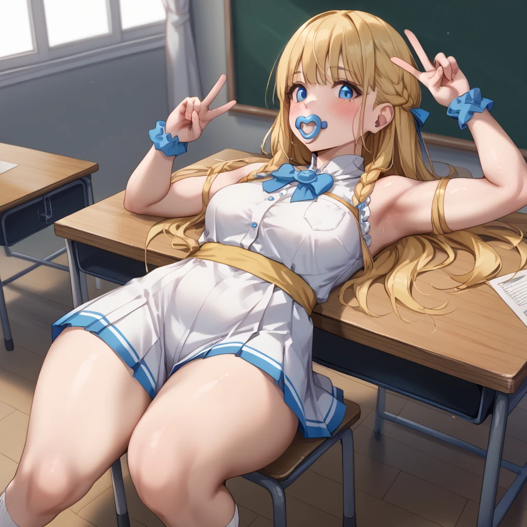 score_9, score_8_up, score_8_up, 3girl,s 1boy,s, , bunny outfit, three futanari girls, 1 femboy , (((cock tease, licking balls, licking acorn))), cock worship, lesbian, foursome sex, open mouth, tongue out, looking up, long hair, dripping, collar, fingering pussy, , .perfect round ass, , high res image, masterpiece, spread legs , by night, sloppy, dripping cum, on a table, high contrast shadows, pool exterior