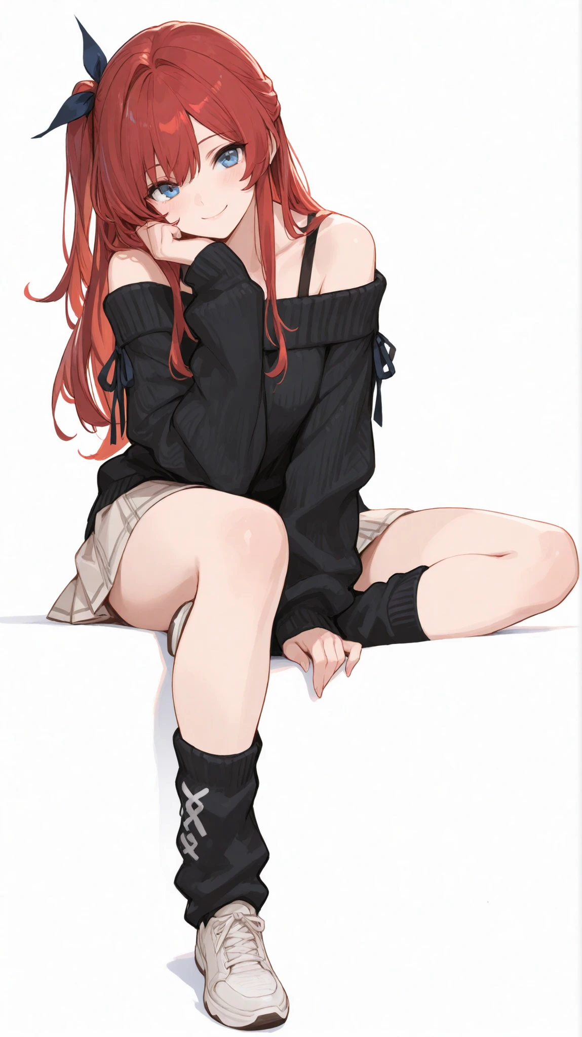 <lora:Severa_FE-10:0.8>, severa fe, ultra-detailed, 1girl, solo, looking at viewer, hair ornament, holding, sitting, very long hair, full body, ahoge, barefoot, hood, bare legs, hoodie, mouth hold, crossed legs, hair tie, hair brush