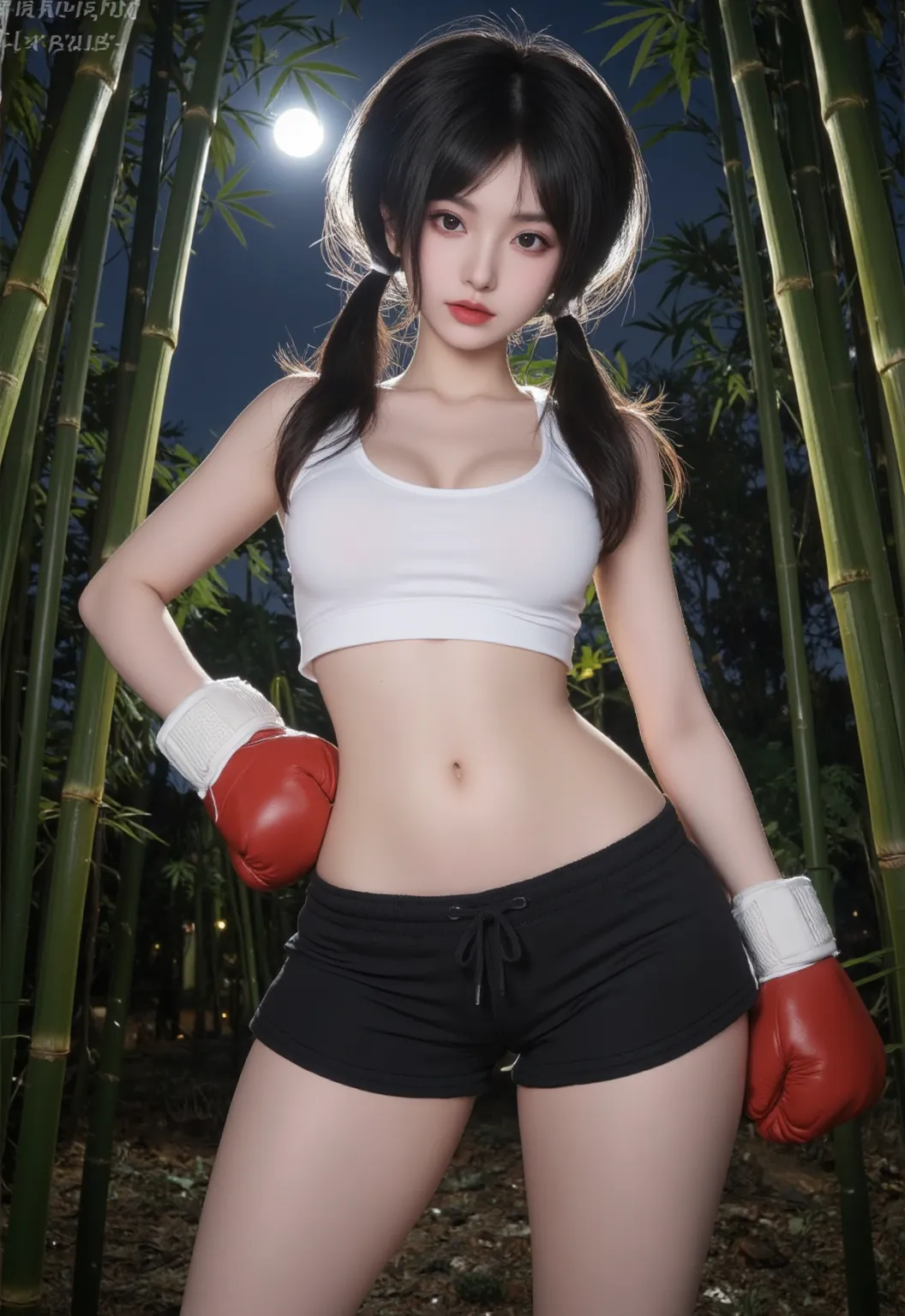 (masterpiece), best quality, expressive eyes, perfect face, HD, 4K, Thailand MMA girl, killer, tanned, (masterpiece), best quality, expressive eyes, perfect face, 1girl, beautiful face, thicker eyebrows, Beauty of beauty, (shinny skin, bob cut with movement), black eyes, eyebrows, Looking at Viewer, red polyester bodysuit, smiling look, smile expression, standing in frustration, Black hair, (large swaying chest, A slender,), full body, bandage wrapped legwear, muscles, collarbone, slim waist, slim athletic build, Studio Lighting, Muaythai headband, bandage MMA gloves, Sweating, underworld fighting room, Thai face, (masterpiece), best quality, expressive eyes, perfect face, Thailand MMA girl, killer, tanned, (masterpiece), best quality, expressive eyes, perfect face, 1girl, beautiful face, Beauty of beauty, (shinny skin, bob cut with movement), black eyes, eyebrows, Looking at Viewer, red polyester, Fatigued look, bloodthirsty expression, standing in frustration, Black hair, (large swaying chest, A slender,), full body, bandage wrapped legwear, muscles, collarbone, slim waist, slim athletic build, Studio Lighting, Muaythai headband, bandage MMA gloves, Sweating, underworld fighting room, Thai face, hard knee veins, MuayThai, perfect anatomy, bandaged foot, feet, dolphin shorts, solo, cum inside, sperm inside, wet shorts, Mizuno brand clothing, kickboxing, kicking feet, kick pose, veins knee, two leg, bandages, bandage fighter, obliques, MuayThai, perfect anatomy, bandaged foot, feet, MMA shorts, solo, cum inside, sperm inside, wet shorts, kicks, Her Name, Thai face woman, bleeding, wounded, bruises, rich wealth, tanned skin, tan skin, brown skin color