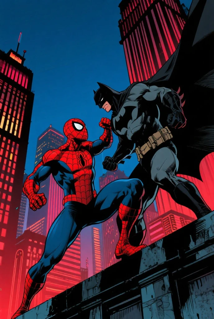 Homem Aranha X Batman