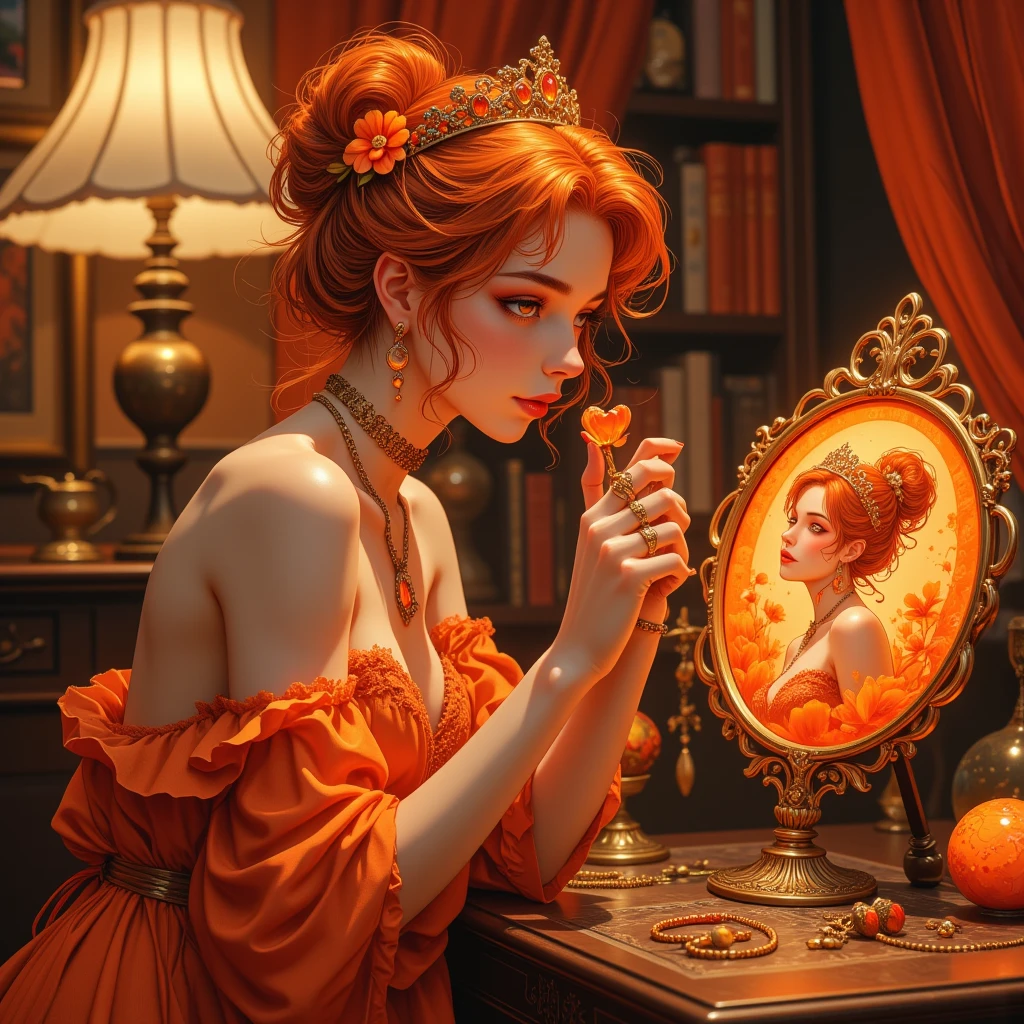 Portrait of disney ariel, intricate, elegant, highly detailed, my rendition, digital painting, artstation, concept art, smooth, sharp focus, illustration, art by artgerm and greg rutkowski and alphonse mucha and uang guangjian and gil elvgren and sachin teng, symmetry!!