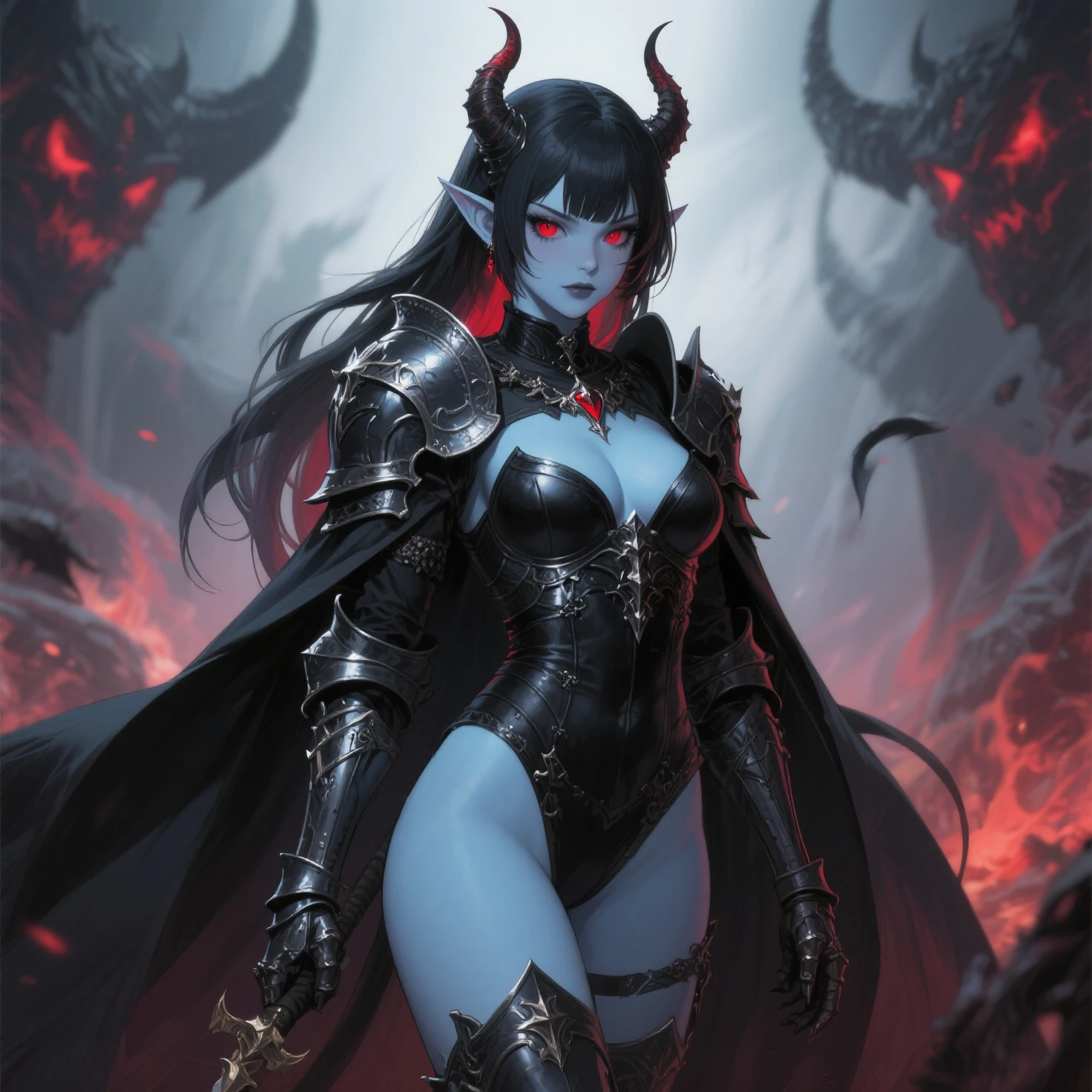girl, gargoyle warrior, comprised of Antikythera mechanisms, crouching, evil look, sexy, see through armour panties, claws, fangs, wings, busty, massive tail, demonic armor, facepaint, bodypaint, red glowing eyes, combat stance, vibrant appearance, creative behavior, imaginative, sensual, spontaneous, highest quality, skin texture, intricate details, (cinematic lighting), RAW photo, 8k, under moonlight, nightmarish, full moon, firestorm, debris